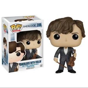 NWT FUNKO POP! Sherlock Holmes with Violin